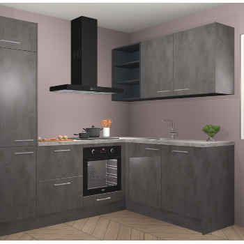 Beton Antraciet keuken Krakau 114828