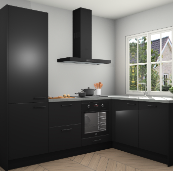 Zwarte keuken Linz 115102