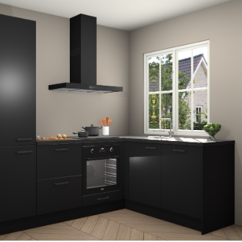 Zwarte keuken Linz 115109