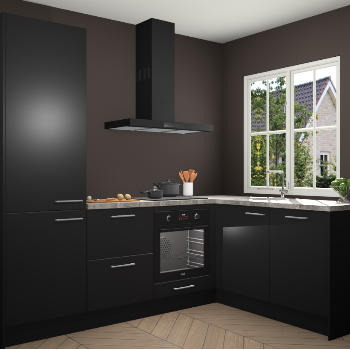 Zwarte keuken Linz 115111