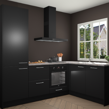 Zwarte keuken Linz 115118