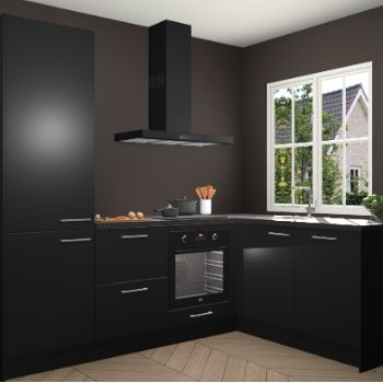 Zwarte keuken Linz 115123