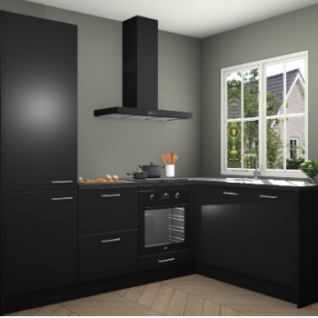 Zwarte keuken Linz 115124