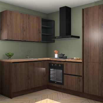 Noten greeploze keuken Boekarest 114921