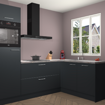 Onyxgrijze keuken Victoria 92789