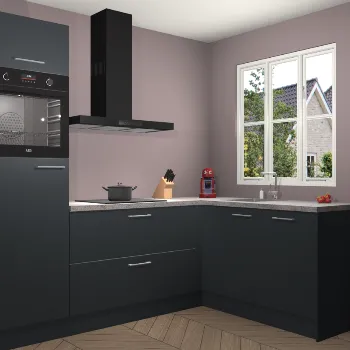 Onyxgrijze keuken Victoria 92789