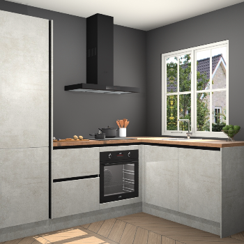 Beton Opal greeploze keuken Linz 115205