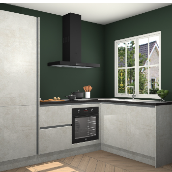 Beton Opal greeploze keuken Linz 115230