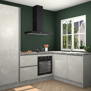 Beton Opal greeploze keuken Linz 115237