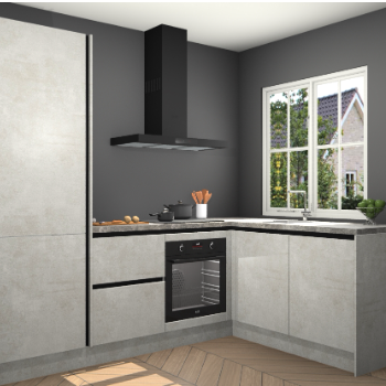 Beton Opal greeploze keuken Linz 115240