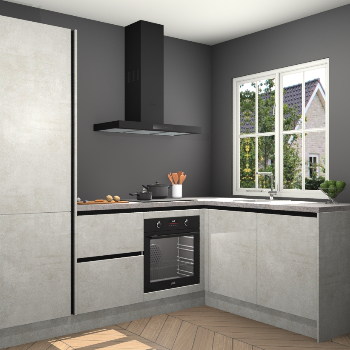 Beton Opal greeploze keuken Linz 115246