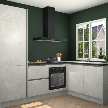Beton Opal greeploze keuken Linz 115249