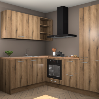 Goud Eiken keuken Boekarest 115335