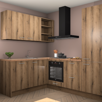 Goud Eiken keuken Boekarest 115336