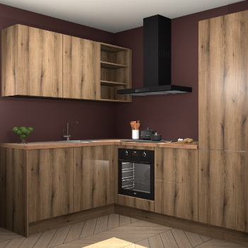 Goud Eiken keuken Boekarest 115341