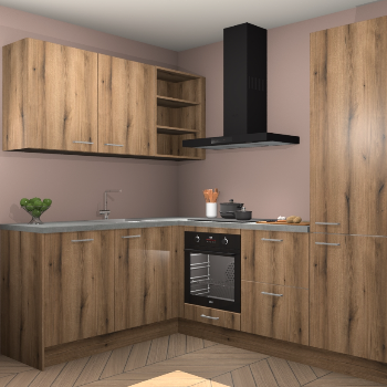 Goud Eiken keuken Boekarest 115467