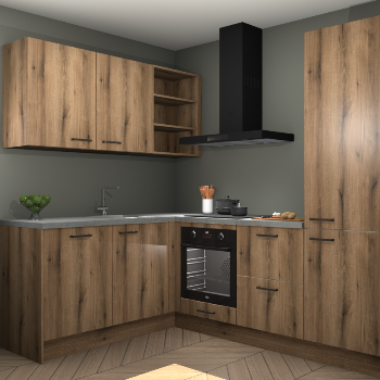 Goud Eiken keuken Boekarest 115470