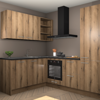 Goud Eiken keuken Boekarest 115473