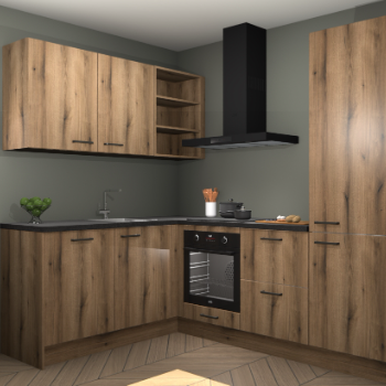 Goud Eiken keuken Boekarest 115477