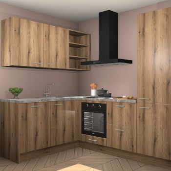 Goud Eiken keuken Boekarest 115481