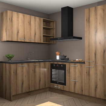 Goud Eiken keuken Boekarest 115566