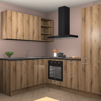 Goud Eiken keuken Boekarest 115567