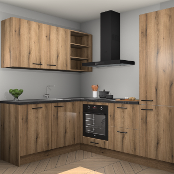 Goud Eiken keuken Boekarest 115569