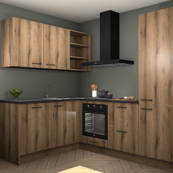 Goud Eiken keuken Boekarest 115570