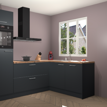 Onyxgrijze keuken Victoria 115320