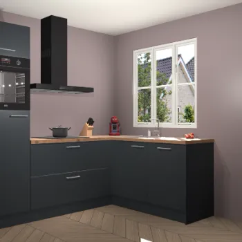Onyxgrijze keuken Victoria 115320