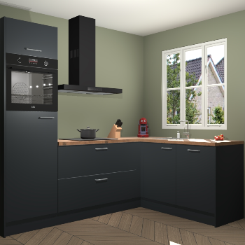 Onyxgrijze keuken Victoria 115321