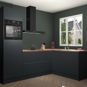 Onyxgrijze keuken Victoria 115326