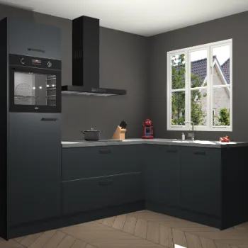 Onyxgrijze keuken Victoria 115358