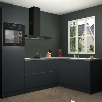 Onyxgrijze keuken Victoria 115366