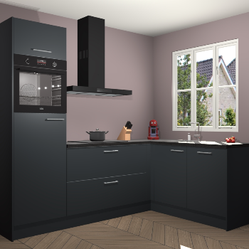 Onyxgrijze keuken Victoria 115343