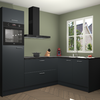 Onyxgrijze keuken Victoria 115347