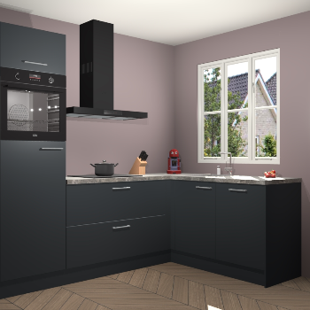 Onyxgrijze keuken Victoria 115344