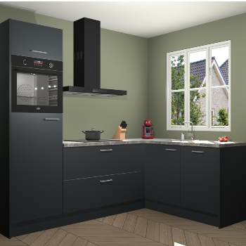 Onyxgrijze keuken Victoria 115348