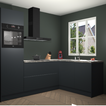 Onyxgrijze keuken Victoria 115368