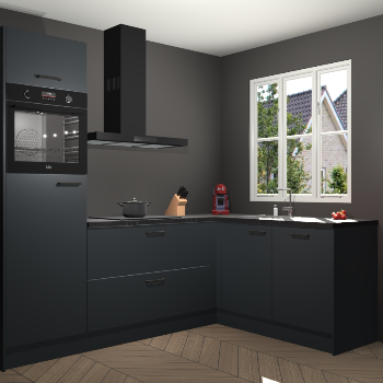 Onyxgrijze keuken Victoria 115361