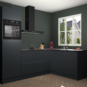 Onyxgrijze keuken Victoria 115369