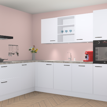 Sneeuwwitte keuken Gotenburg 115309