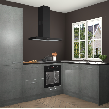 Beton Parelgrijs keuken Linz 115436