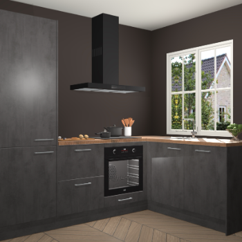 Beton Antraciet keuken Linz 115459