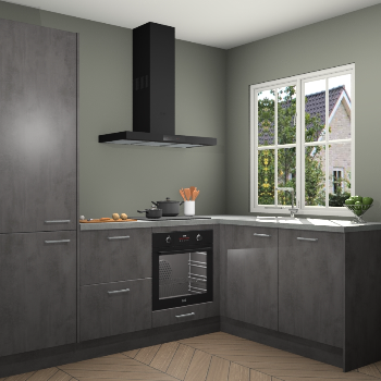 Beton Antraciet keuken Linz 115574