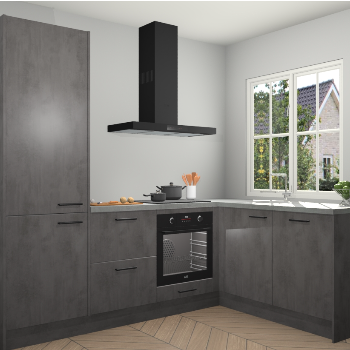 Beton Antraciet keuken Linz 115576