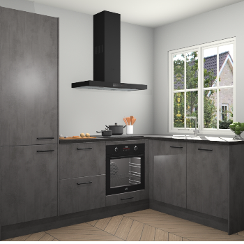 Beton Antraciet keuken Linz 115582