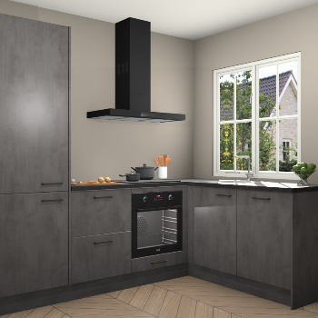 Beton Antraciet keuken Linz 115583