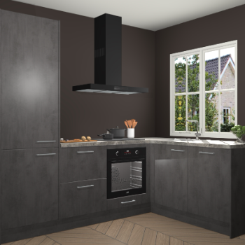 Beton Antraciet keuken Linz 115585