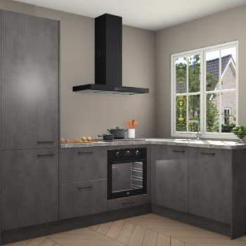 Beton Antraciet keuken Linz 115589